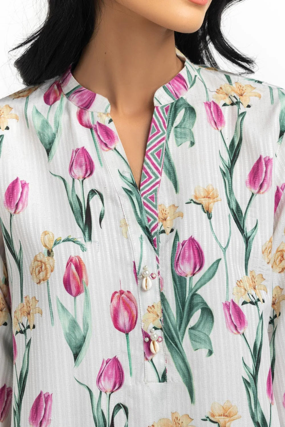 Textured Dobby Printed Shirt  IPS-44511